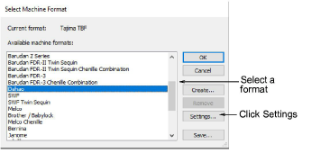 Format Machine Helper Machine formats